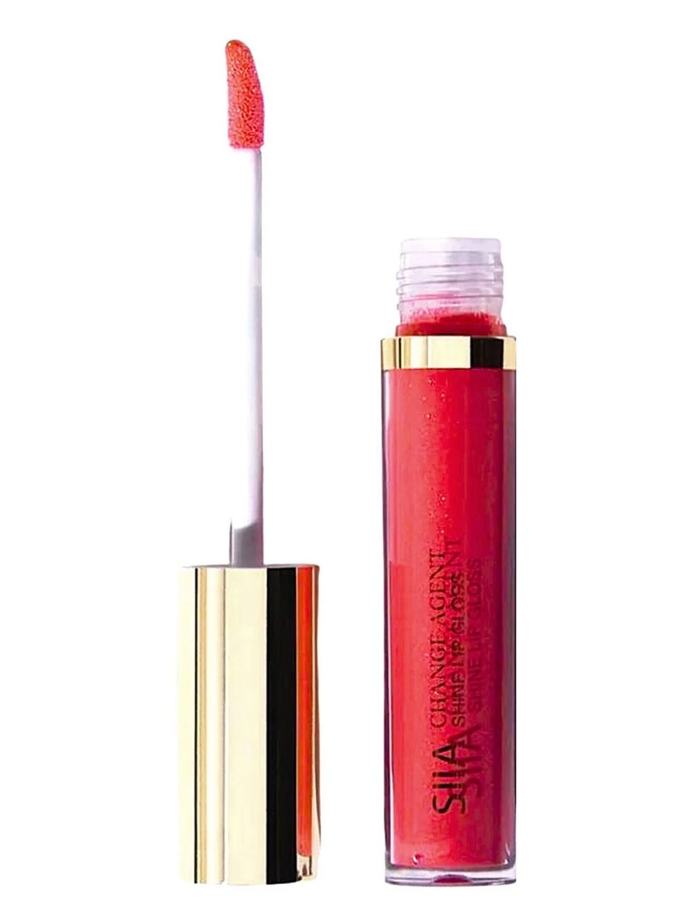 SIIA CHANGE AGENT SHINE LIP GLOSS G 01 DAZZLING CORAL 4ml BRAND NEW/SEALED